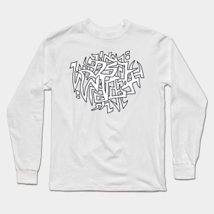 Grafitti Logo Long Sleeve T-Shirt